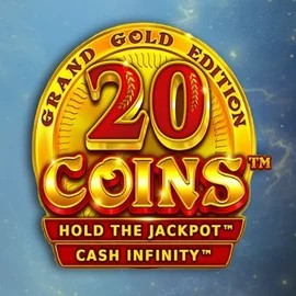 20 Coins Grand Gold Edition casino game by Wazdan – featured logo at HiddenJack Casino