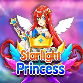 Starlight Princess slot logo by Pragmatic Play at HiddenJack Casino