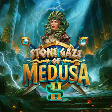 Slots logo of Stone Gaze of Medusa 2 from Stakelogic at HiddenJack Casino